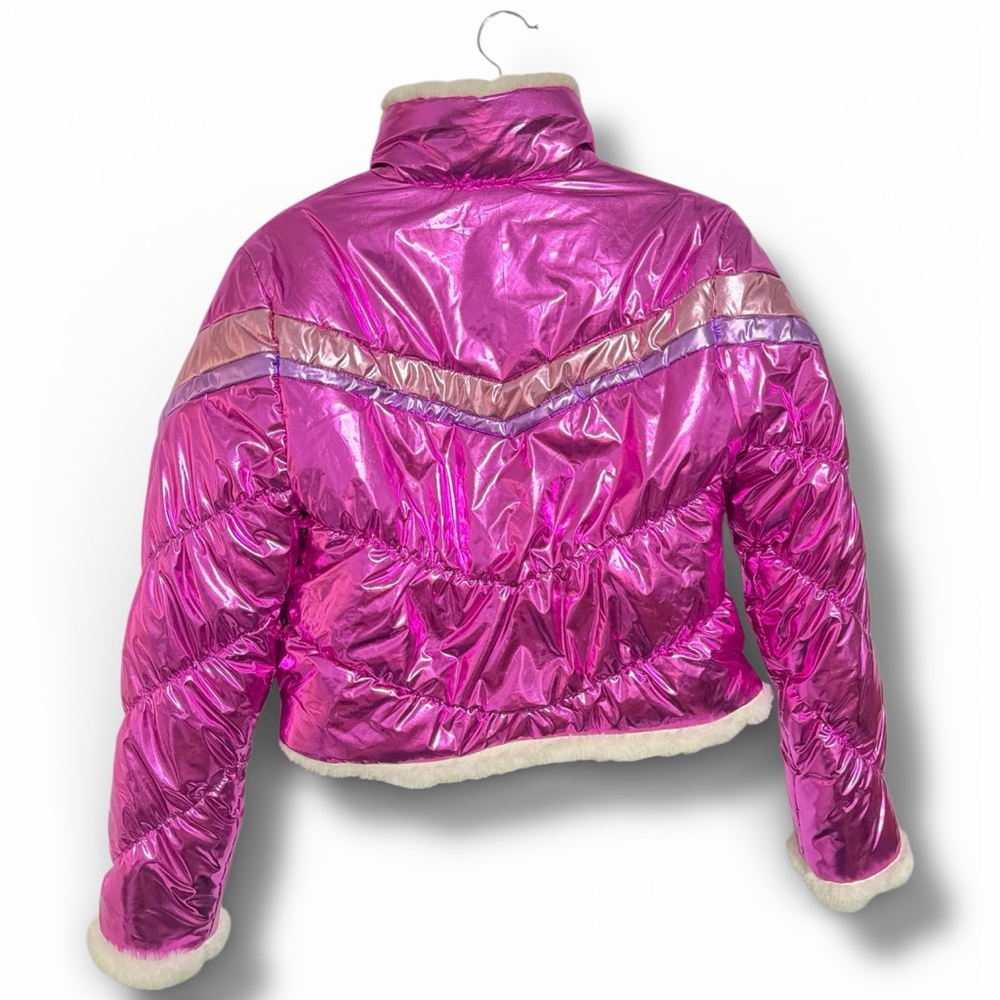 Sugar Thrillz Polar Pixie Pink Purple Puffer Jacket (M) & Skirt! (S) - Picture 9 of 13